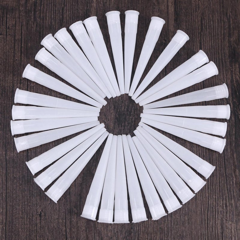 Yardwe Plastic Caulking Nozzle Tips 30 Pcs 4.13 X 0.66 Inch Tube Replacement Nozzles for Precise Adhesive Application Ideal for Home Maintenance and Installation - Image 5